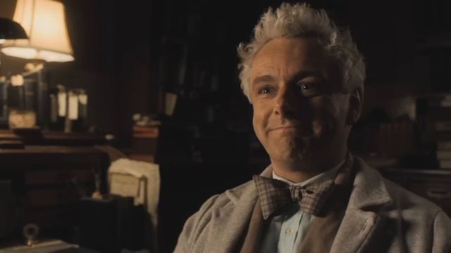 Crowley being amused by/teasing Aziraphale for 3 minutes straight || Good Omens