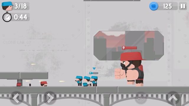 Громила вернулся! Monster Clone Armies Tactical Army Game смотреть онлайн