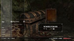 Where to find The Waters Of Oblivion book - Skyrim