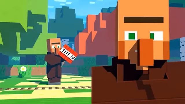 Валим валим на гелике Майнкрафт прикол смотреть онлайн