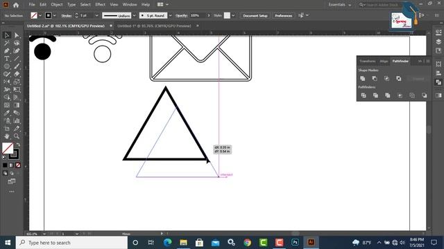 How to Design Icons in Adobe Illustrator | Adobe Illustrator Bangla | Tutorial Icon Design смотреть онлайн