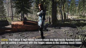 FALLOUT 4 MOD I Classic Holstered Weapons System I Place Everywhere I Fallout 4 High Heels System