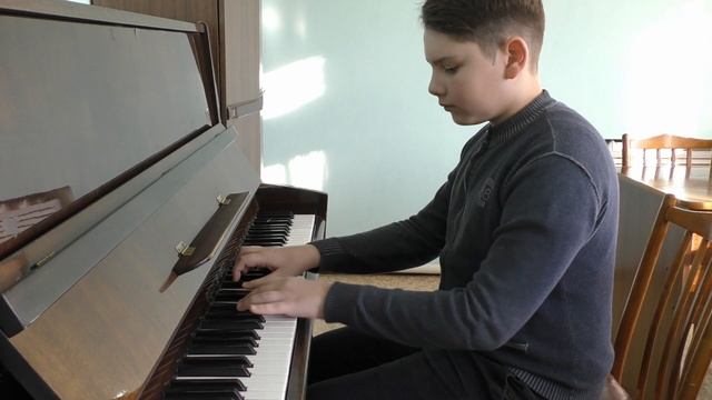 Владислав Бояринцев  5класс Беренс Этюд