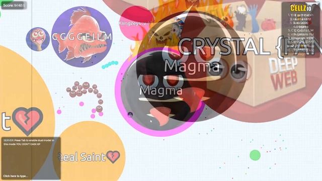 CELLZ.IO DOUBLESPLIT KING TAKEOVER?! *ANIMATED SKINS?!* смотреть онлайн