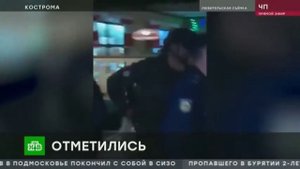 Пьяный дебош ВДВшников на 9 мая в Костроме