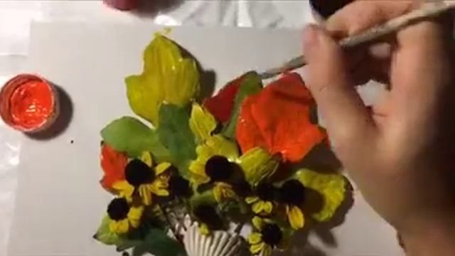 Поделка на тему "Золотая Осень" смотреть онлайн