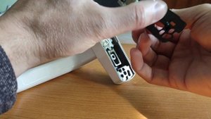 Ручка оконная Spacio для для алюминиевых окон с европазом.