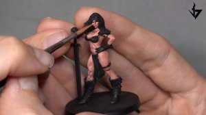 How to paint FEMALE SKIN on miniatures ??♀️ / Como pintar PIEL FEMENINA en miniaturas ??♀️