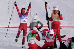 Безумный день для России. Золото в Эстафете. Лыжи. Олимпиада 2022
