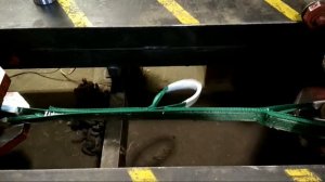 Испытание стропа для эвакуатора