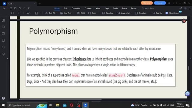 Concept of Polymorphism in java|| Class 4 || Learn Android Development смотреть онлайн