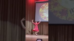 Шацкова София Патриотический танец "На солнечной поляночке"