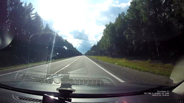 Автодорога Пермь  Санкт Петербург Часть 8 Пермь Киров  Кострома 2023 ROADCONTROL