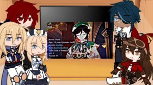 Mondstadt react to Venti | Genshin Impact | GCRV |WARNINGS