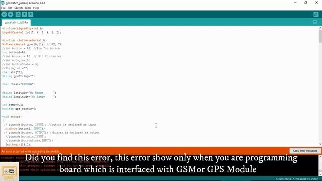 Common error while uploading the sketch to Arduino || FIX (100% working) смотреть онлайн
