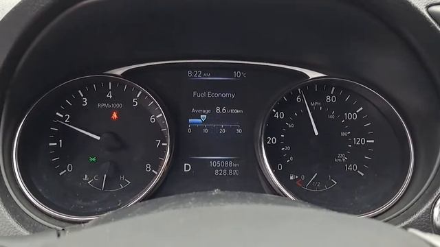 ? Расход, потребление топлива Nissan Rouge 2.5 Awd бензин. Моментальный и средний расход топлива смотреть онлайн
