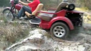 Тест на внедорожные качества Трайка  (Trike offroad)