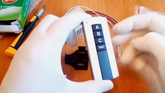 Устройство дистанционного управления освещением на 3 канала. смотреть онлайн