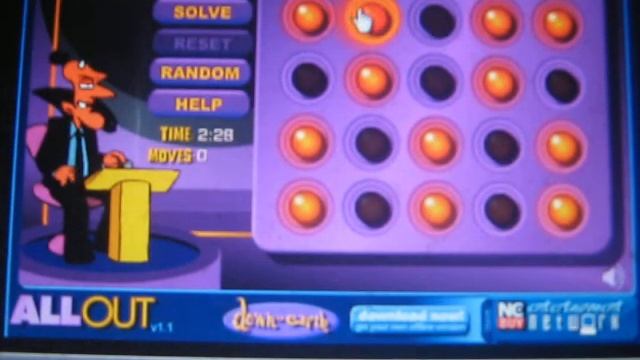 Allout - Put Out All Lights By Clicking Lights and Following The Rules смотреть онлайн