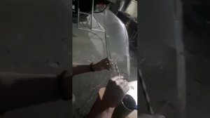 Химическая полировка стёкол фар из поликарбоната подручными средствами.