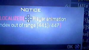 Modern Warfare 2 "Player Animation Index Out of Range" Glitch