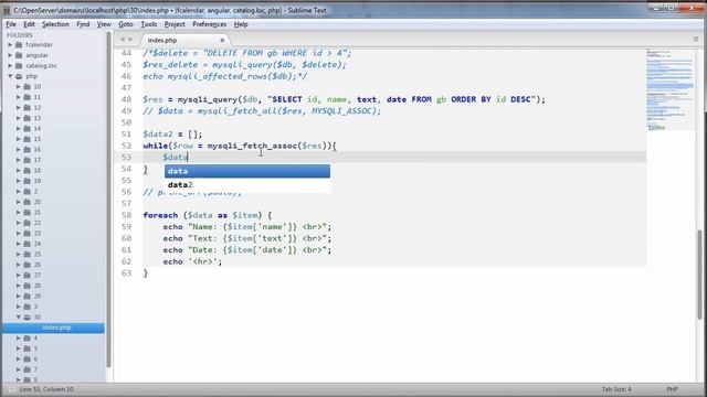 31 Функции PHP для работы с базами данных. Часть 2 смотреть онлайн
