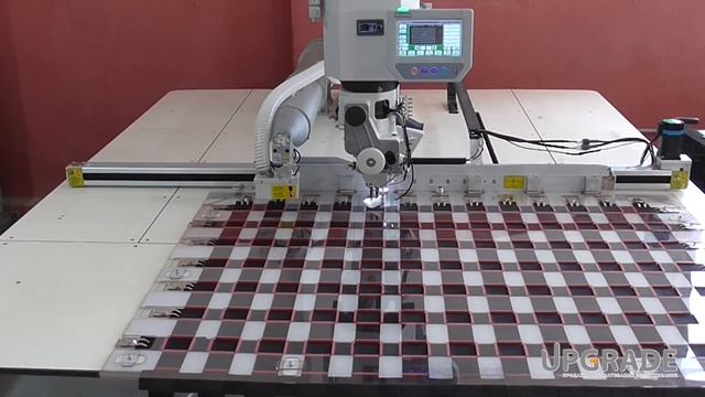 Шаблонный автомат, изготовление крепёжной сети из строп смотреть онлайн