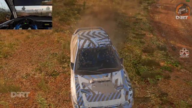 Subaru impreza 1995 Driving in Dirt 4 Game Dual Screen смотреть онлайн