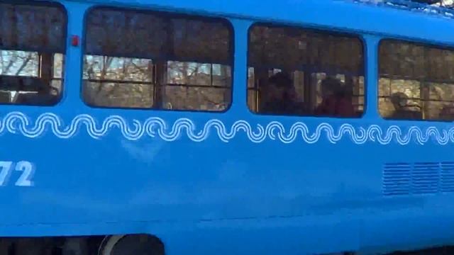 Трамвай МТТА или Tatra-t3 "Московский Транспорт" №23 смотреть онлайн