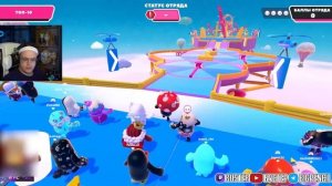 БУСТЕР РАЗРЫВАЕТ ТОПЫ В FALL GUYS / БУСТЕР ИГРАЕТ В ФОЛЛ ГАЙС