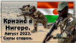 Кризис в Нигере 2023. Силы сторон.