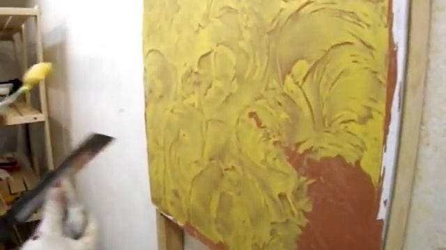 Нанесение декоративной штукатурки Decorazza Elasticita