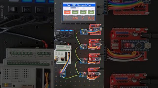 MCP2515 CAN Controller Demo CAN BUS Protocol Diagnostic Tool