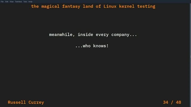 "The magical fantasy land of Linux kernel testing" - Russell Currey (LCA 2020) смотреть онлайн