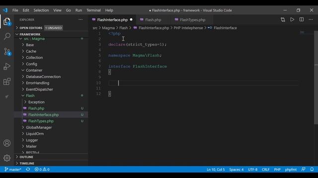 PHP MVC Framework Flash Message  PHP | Tutorial | PHP Server-Side | Learn PHP