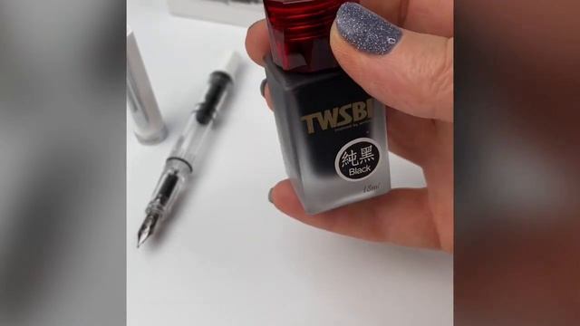 Набор TWSBI ECO. Перьевая ручка и флакон черных чернил 18 мл. смотреть онлайн