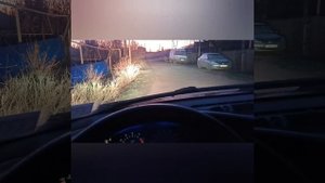 Нива Шевроле  led лампы в ближний свет фар (линзы)