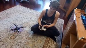 Учимся управлять квадрокоптером X52HD 28 февраля 2018 г.