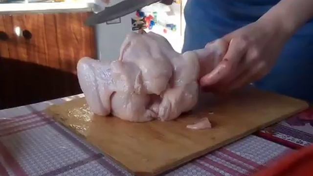 Как разделать курицу? смотреть онлайн