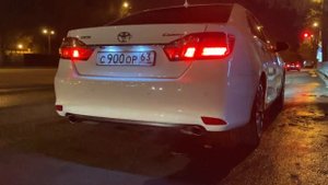 Выхлоп 3.5 на камри 2.5, под нагрузкой