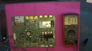 Ремонт ЖК LG 42LA662V. Не включается после грозы.