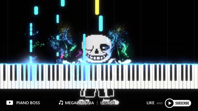 Undertale │Megalovania │Epic Version 🎹 EASY Piano Tutorial 🎹 PIANO BOSS смотреть онлайн