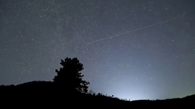 Метеорный поток Геминиды смотреть онлайн