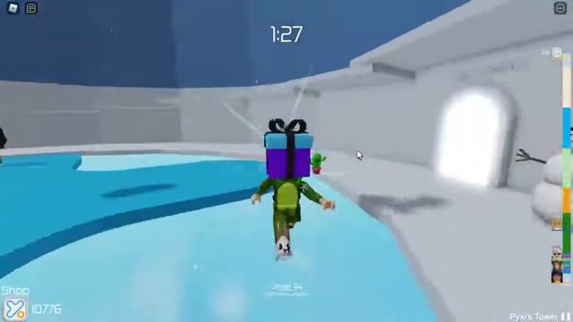 ПАДАЮ В ТАВЕРЕ - НАРЯЖАЮ ЁЛКУ! Roblox Tower of Hell смотреть онлайн