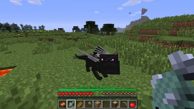 Обзор модов для minecraft 1.4.5 №1 (Приручи эндер дракона) смотреть онлайн