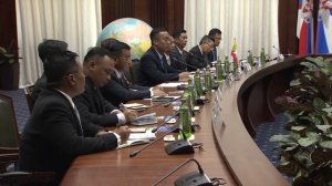 Встреча руководства Минобороны РФ с главнокомандующим ВС Мьянмы Мин Аун Хлайном