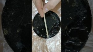 эпоксидная смола. удаление царапин. удаление пузырей горелкой