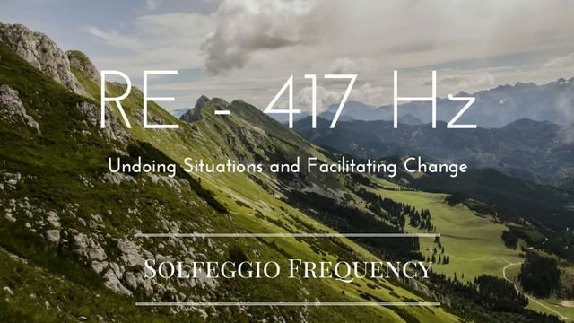 RE - 417 Hz | pure Tone | Solfeggio Frequency | Undoing Situations and Facilitating Change | 8 hour смотреть онлайн