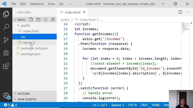express incomes rest api simple client part 1/5 - setup נתן קרסני בעברית смотреть онлайн