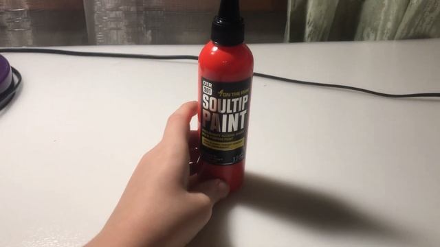 Обзор на мою краску SOULTIP PAINT RED смотреть онлайн